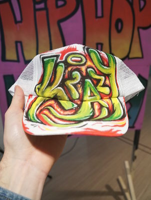 Trucker Cap Graffiti Workshops Op School